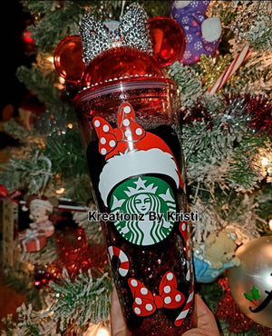 Custom Starbucks blinged cups