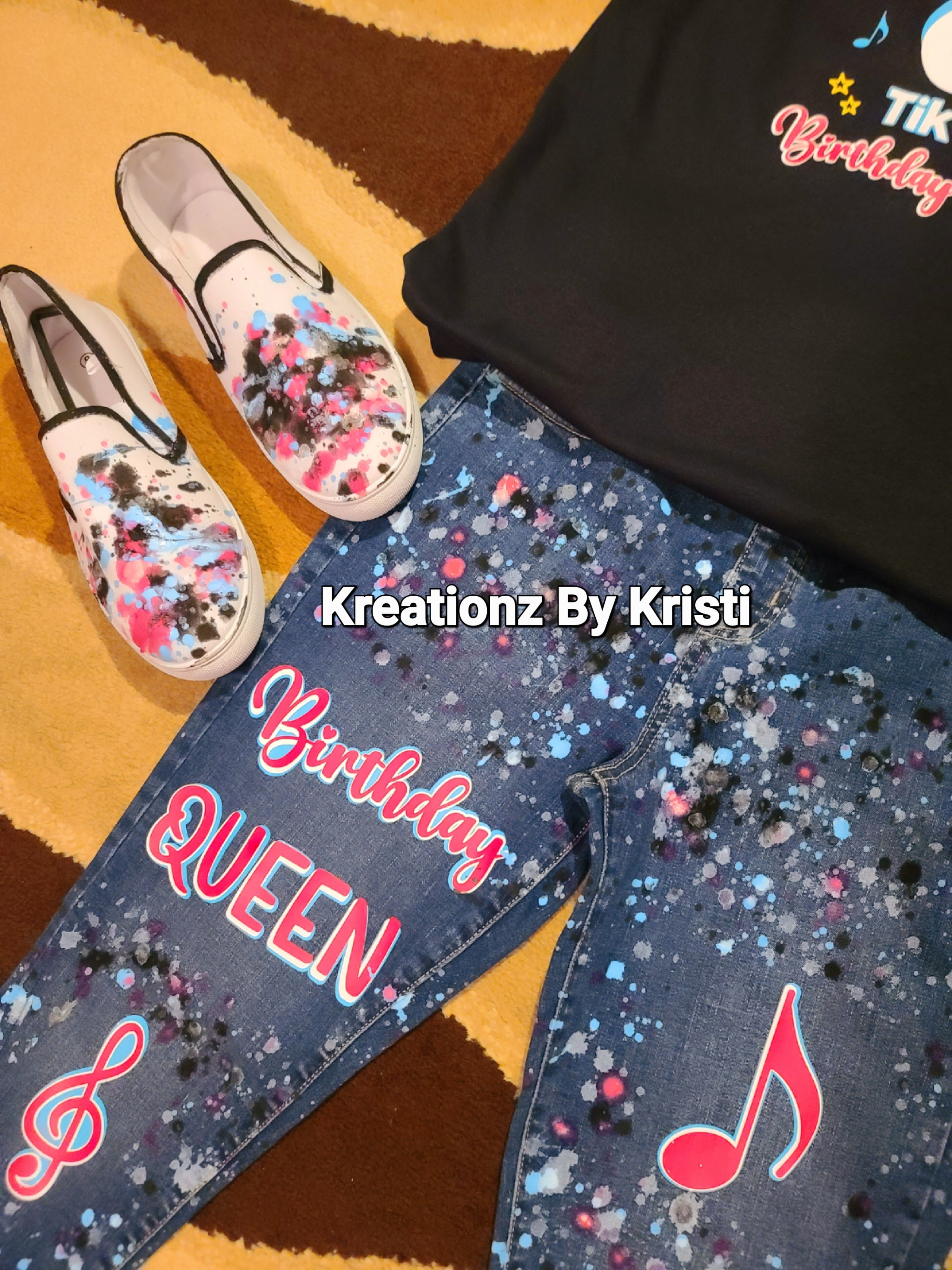 TikTok Queen - Custom Birthday Outfit