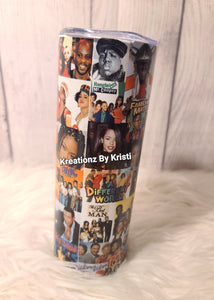 80s 90s Hip Hop Sitcom Tumbler Cup