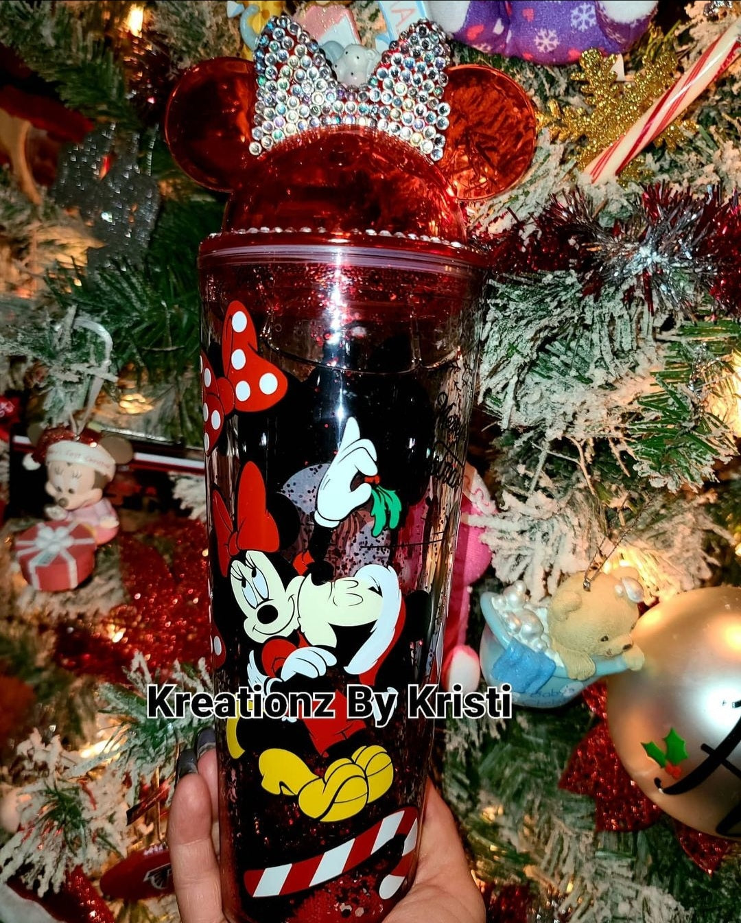 Custom Minnie Mouse Starbucks Cup