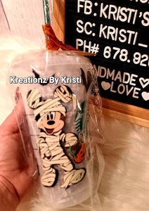 Custom Mickey/Minnie Starbucks Cup