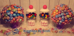 Custom Candyland party decorations - Custom Party favors, centerpieces, etc