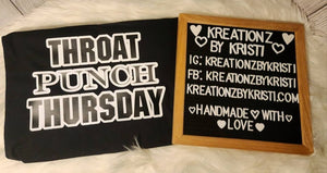 Custom Throat Punch Thursday shirt - Bleached Tees - Sweatshirts - Sublimination T-Shirts