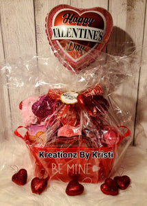 Valentines Day Basket - Custom Baskets - Valentines Day